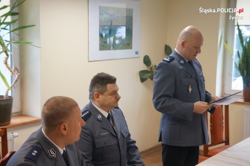 Policjanci z Jeleśni mają od dzisiaj nowego szefa [ZDJĘCIA] 