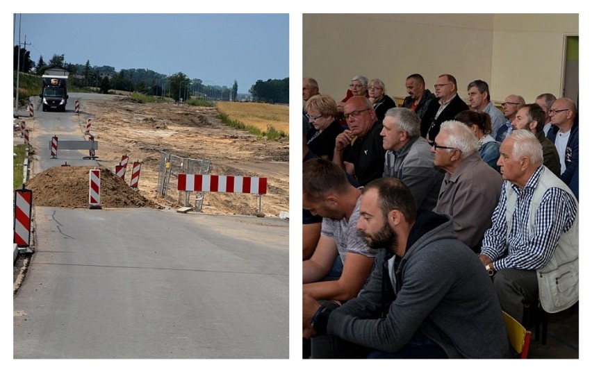 Konsultacje społeczne w sprawie przebudowy drogi W-265 w Nakonowie. Przedłuża się termin zakończenia prac [relacja, zdjęcia]