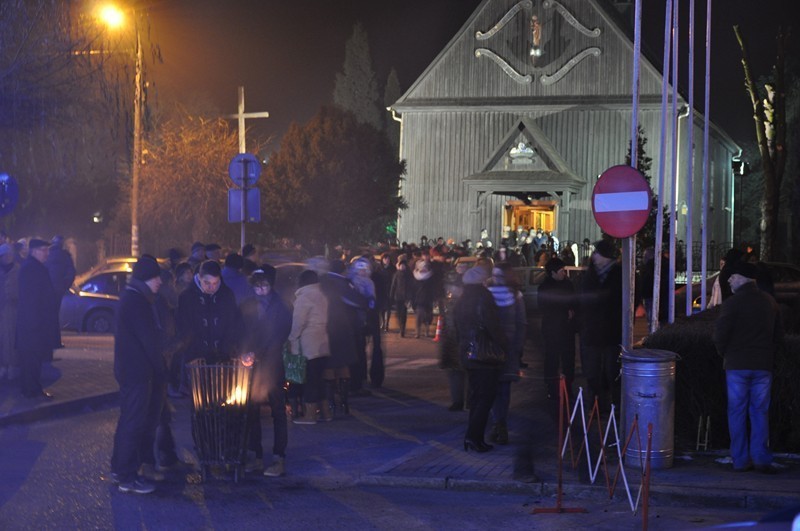 Koncert kolęd na rynku w Dobrzycy