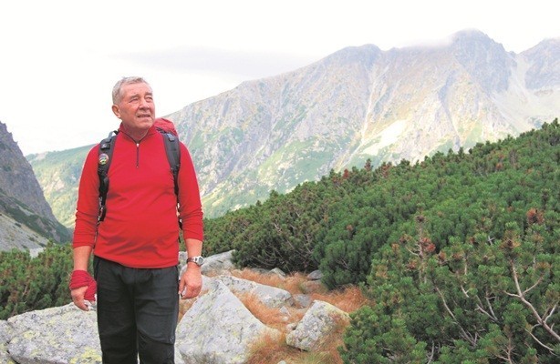 Ryszard Patyk na ostatniej wyprawie w Tatry, kilka chwil przed tragedią