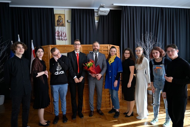 Dzień Nauczyciela w II Liceum Ogólnokształcącym z Dodatkową Nauką Języka Białoruskiego w Hajnówce