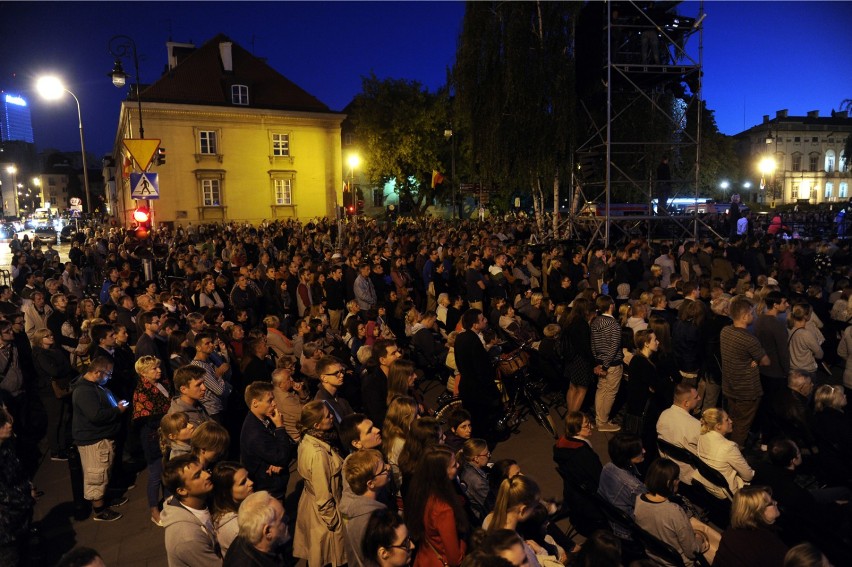 Koncert "Czas honoru" na Placu Krasińskich