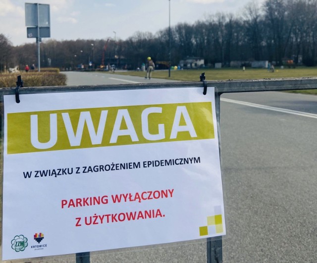 Katowice z powodu zagrożenia koronawirusem zamknęły parkingi przy Dolinie Trzech Stawów i Parku Kościuszki