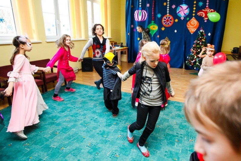 Poznańskie maluchy bawiły się na balu sylwestrowym