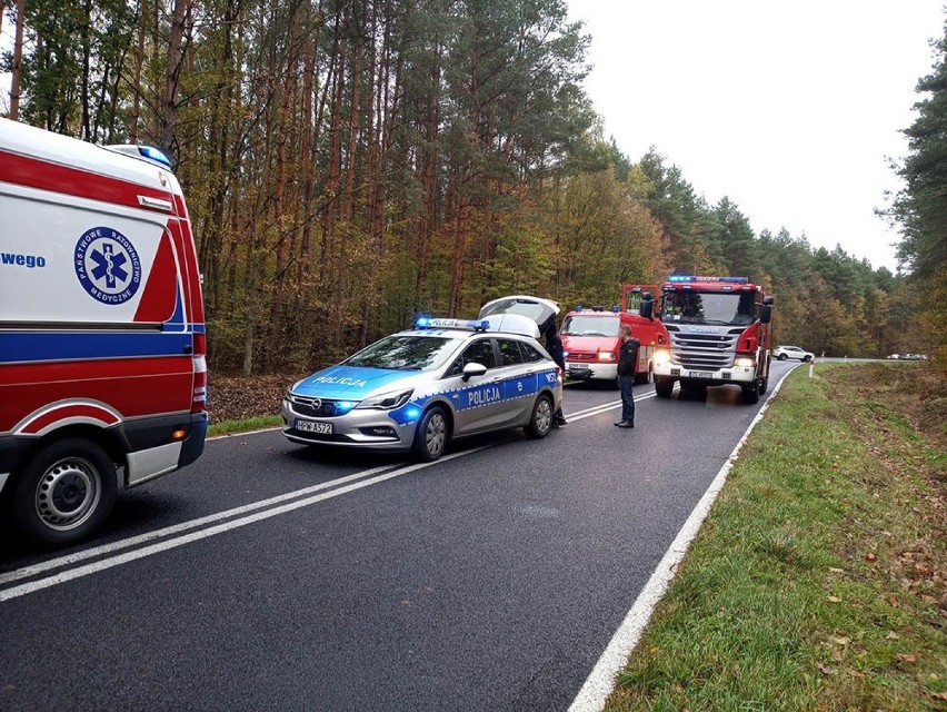 Do wypadku doszło w sobotę, 2 listopada, koło Łubianki pod...