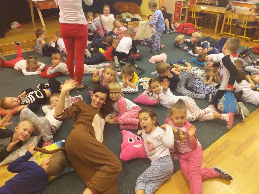 "Piżama party" w Przedszkolu Krasnala Hałabały [ZDJĘCIA]