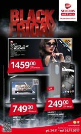 SELGROS Black Friday 2017 - sprawdź promocje na Czarny Piątek [GAZETKA]