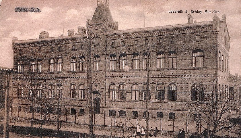 1925 r. Szpital w Piaśnikach