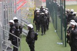 Policja na stadionie Widzewa i na ŁKS. W Łodzi ćwiczyli interwencje na obiektach sportowych [ZDJĘCIA]