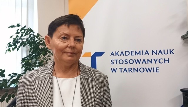Małgorzata Kołpa, rektor ANS w Tarnowie, a od 1 czerwca Akademii Tarnowskiej