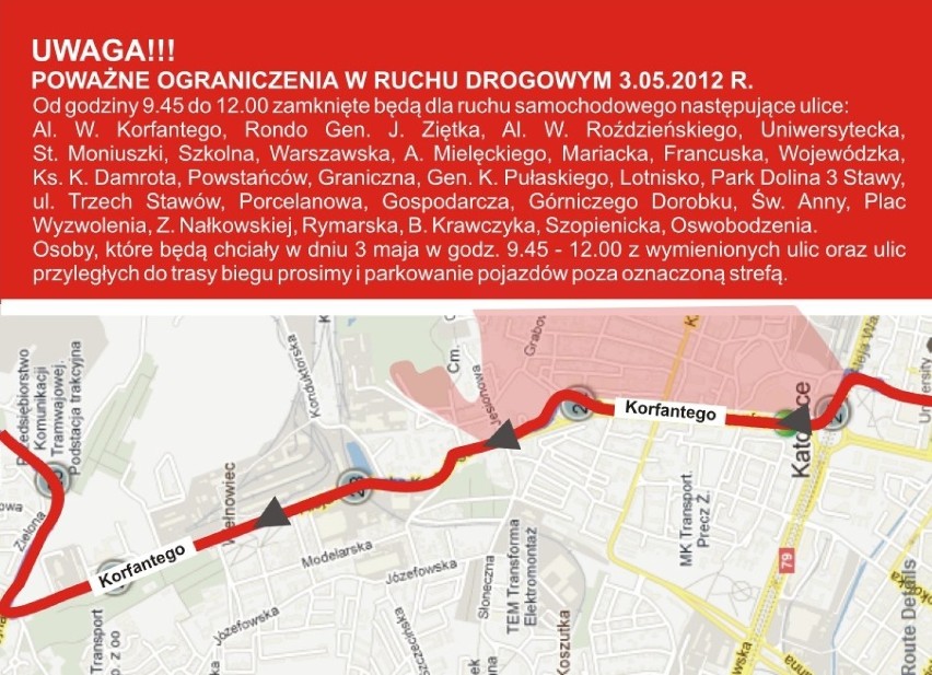 Silesia Marathon startuje już 3 maja [sprawdź trasę]