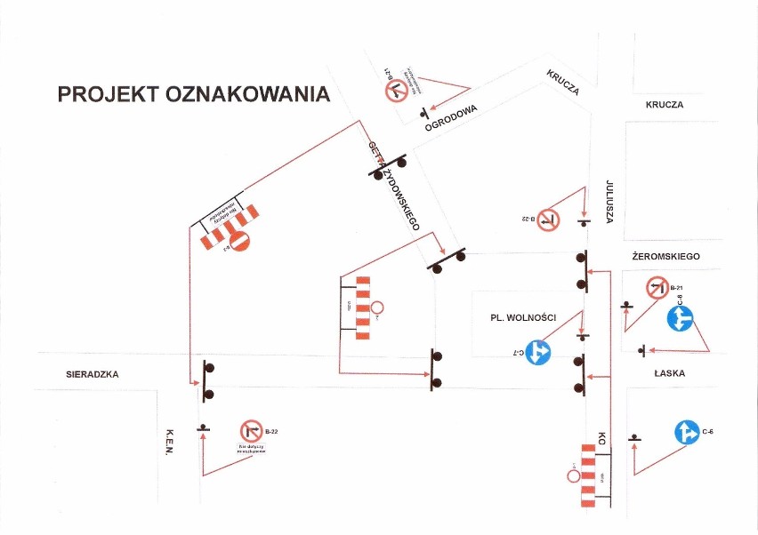 Zamknięte ulice na pożegnanie wakacji