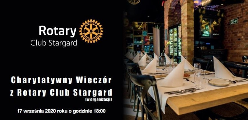 W naszym mieście już działa Rotary Club Stargard. Zorganizował Charytatywny Wieczór w Miejskim Browarze Stargard na rzecz Julii ze Stargardu