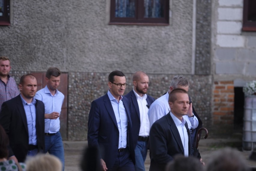 Dzisiaj (18.07) w Głogowie, premier Mateusz Morawiecki...