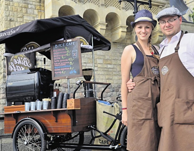 Mobilna kawiarnia Bike Cafe  zaprasza na kilkanaście rodzajów kaw