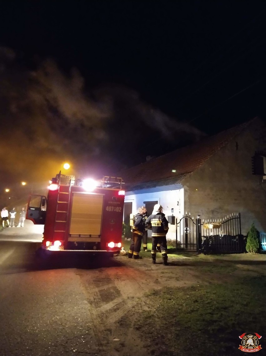 Pożar w jednym z domów w Lipówcu [ZDJĘCIA]                