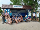 Przystanek autobusowy w Mokrym Dworze zyskał żuławski klimat. Pomalowali go młodzi mieszkańcy