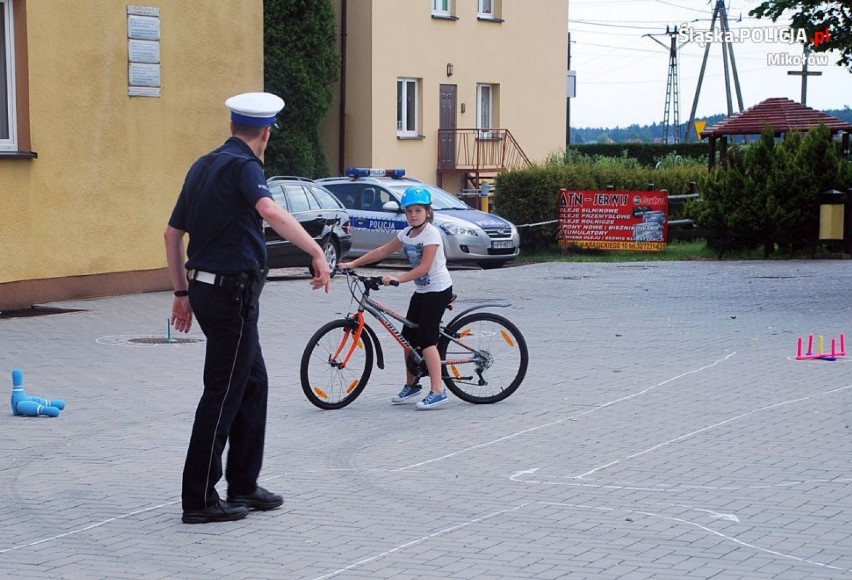 Egzamin dla małych rowerzystów: część teoretyczna i praktyczna ZDJĘCIA