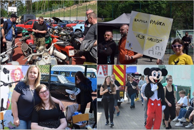 Akcja i festyn charytatywny dla Moniki Kacprowicz z Włocławka, Zespół Szkół nr 8 przy ulicy Willowej, 20 maja 2023 roku.