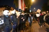 Toruń: protest pod siedzibą Radia Maryja przeciwko zaostrzeniu prawa aborcyjnego ZDJĘCIA 