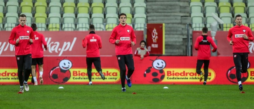 Trening reprezentacji Polski na Stadionie Energa Gdańsk