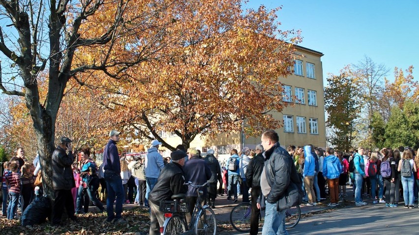 Pożar ZSS nr 3 w Opocznie