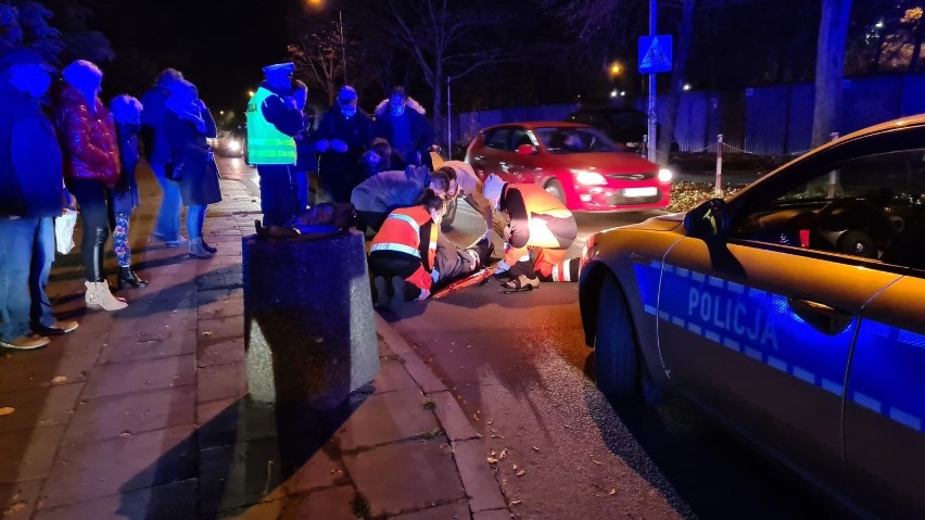 Potrącenie w Stargardzie. Młody chłopak wpadł pod samochód przy ul. 9. Zaodrzańskiego Pułku Piechoty