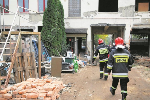 W katastrofie budowlanej na terenie starej octowni zginął 50-latek z powiatu opoczyńskiego