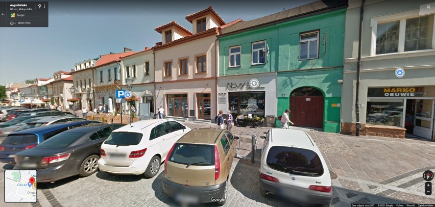 Kamery Google Street View na rynku w Olkuszu. Kogo uchwyciły? Zobaczcie to w naszej galerii [ZDJĘCIA]