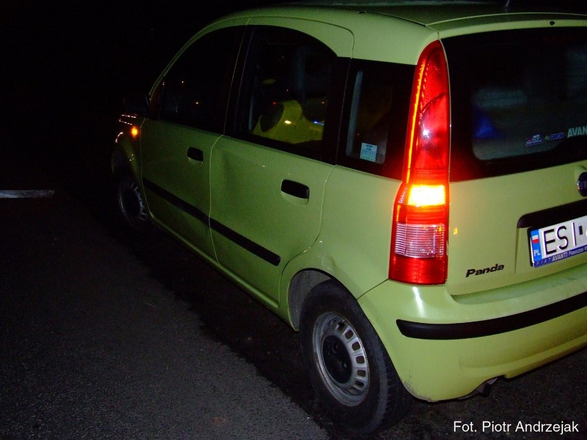 Fiat panda również został rozbity w wypadku. Na szczęście...