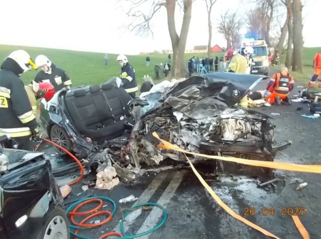 Gmina Kiszkowo: groźny wypadek w Węgorzewie. Cztery osoby są ranne