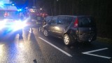 Wypadek we Władzimirowie. Zderzyły się trzy samochody