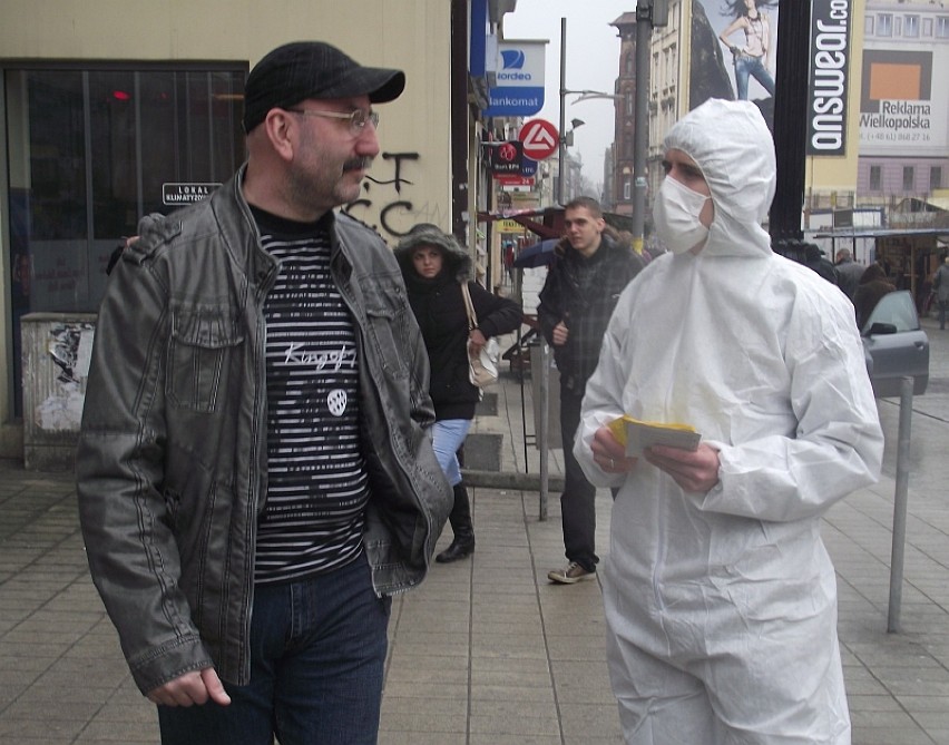 Greenpeace protestował przy Starym Marychu