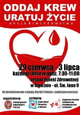 Gniezno: akcja krwiodawstwa zorganizowana przez "Gnieźnieńskich Patriotów"