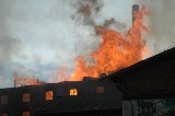 Pożar w Starogardzie Gdańskim. Pali się zabytkowy, drewniany młyn! [ZDJĘCIA]