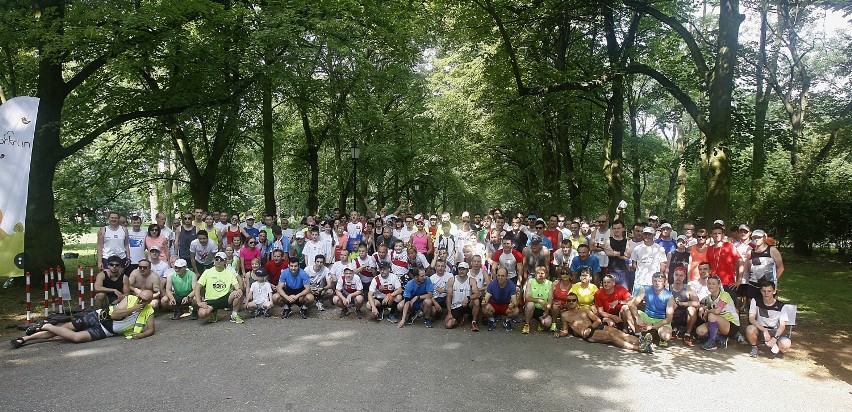 Parkrun Łódź. Bieg w parku Poniatowskiego - 25 czerwca 2016