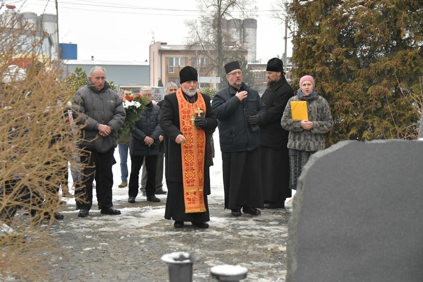 Uroczystości upamiętniające ofiary oddziału Romualda Rajsa...