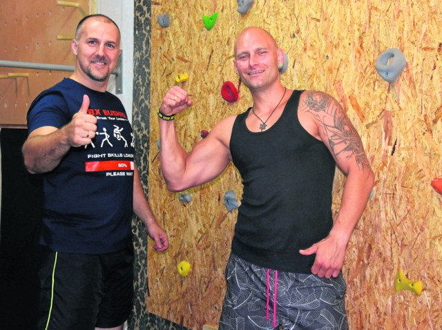 Sebastian (z lewej) i Bartek to trenerzy nowego klubu „Motywacja”