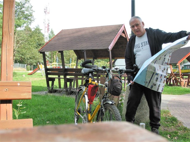 Przyda się teraz i później mapka szlaku rowerowego R10 od Gdańska po Kopenhagę, wiodąca przez region słupski