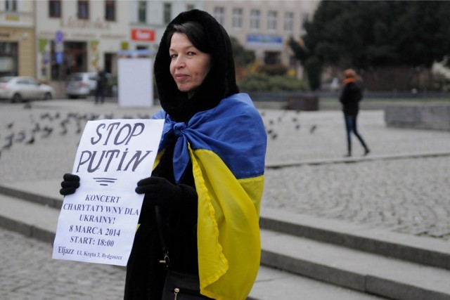Ukraińcy w Bydgoszczy już w 2014 protestowali przeciw agresji Rosji na ich kraj. Teraz sytuacja o wiele poważniejsza.