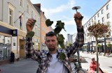 Aktywiści "zazielenili" drzewa na ul. Krakowskiej. Apelują też do ratusza, by zrezygnował z fajerwerków na koncercie na 15-lat Polski w UE