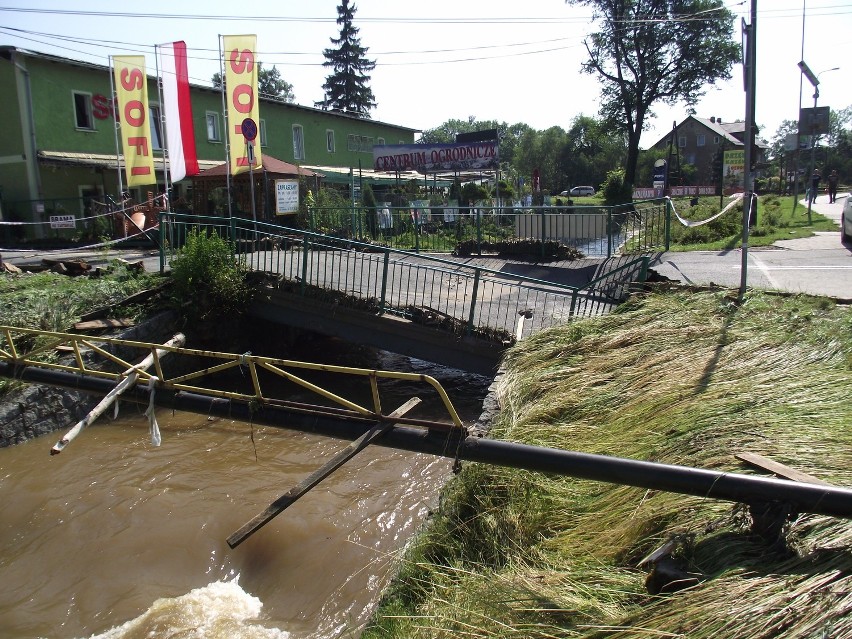 Jelenia Góra: Powódź w Maciejowej (ZDJĘCIA)