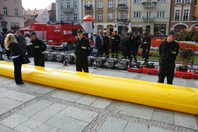 Kalisz dobrze zabezpieczył się na wypadek powodzi