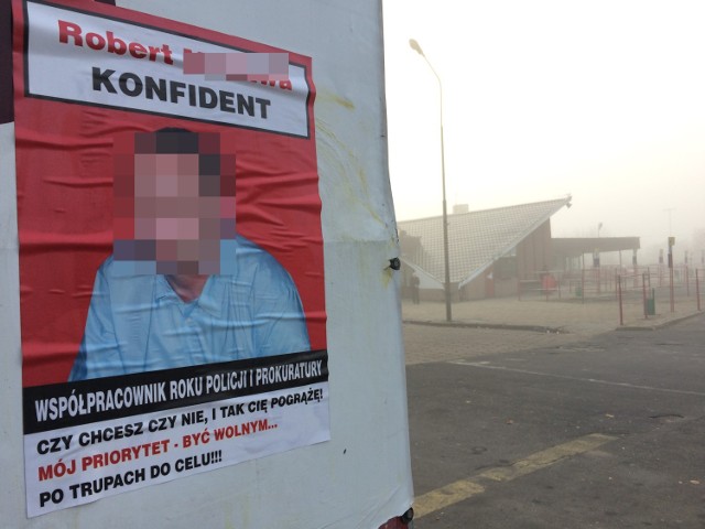 Zgorzelec: plakaty z twarzą Roberta M. pojawiły się w kilku miejscach w mieście