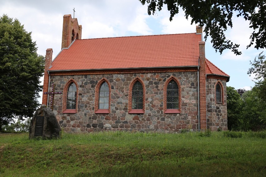 Kościół w Kusowie koło Szczecinka