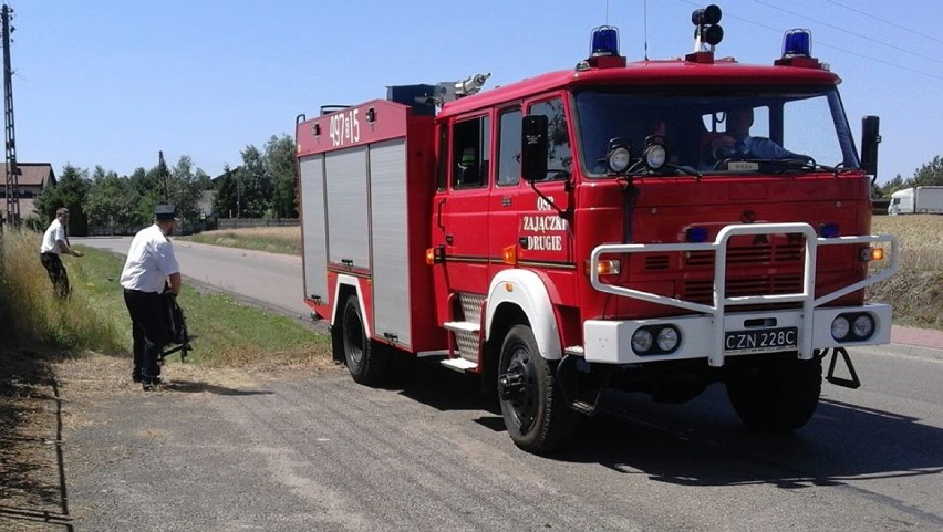 Ślub strażaka z OSP w Zajączkach w Dankowie ZDJĘCIA
