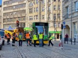 Przy Okrąglaku wykoleił się tramwaj. MPK Poznań wprowadziło objazdy