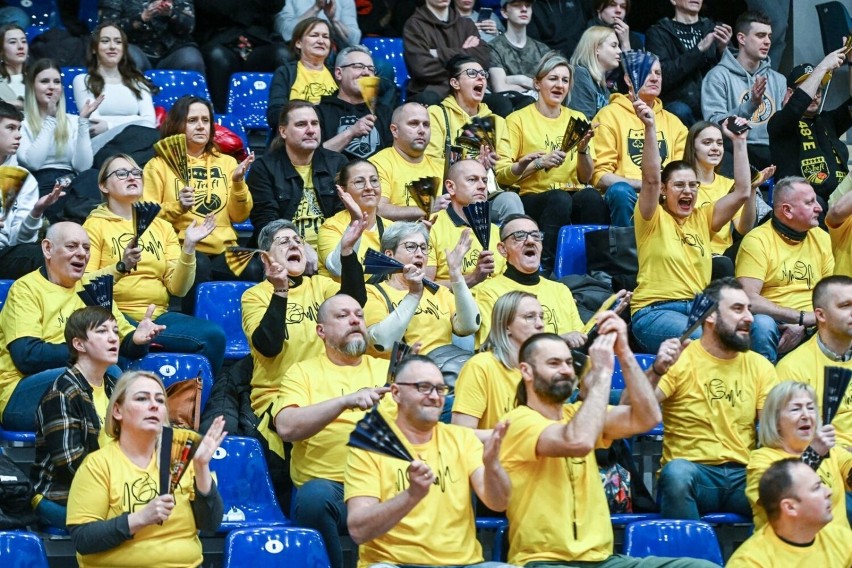 Mecz półfinałowy pomiędzy Treflem Sopot a Eneą Basketem...