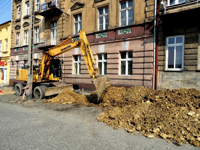 Remont Placu 3 Maja w centrum Będzina