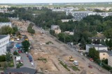 Tak wygląda z góry budowa tramwaju na Naramowice! Zobacz niezwykłe zdjęcia zrobione z wieżowca